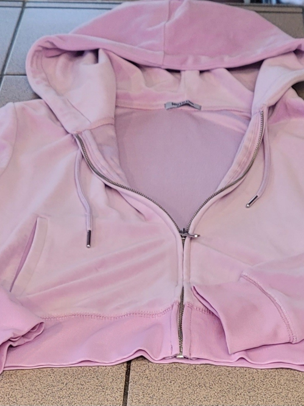 Women’s Lavender Hooded Zip Jacket